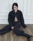 ARROW STITCH DENIM JACKET