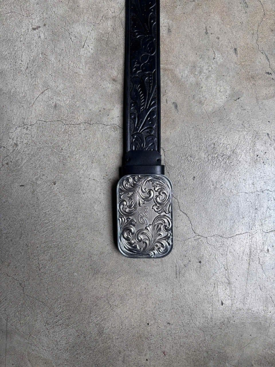 Floralsteel Pattern Belt