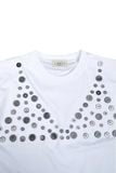BUTTON BRA TEE