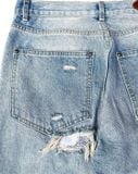 VEILED RUIN DENIM PANTS
