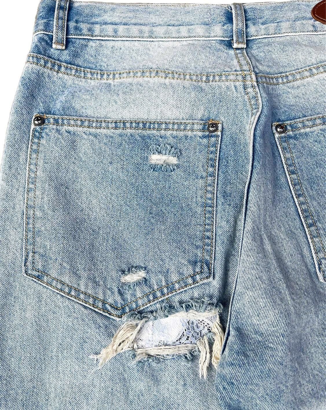 VEILED RUIN DENIM PANTS