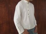 IVORY SLUB TEE