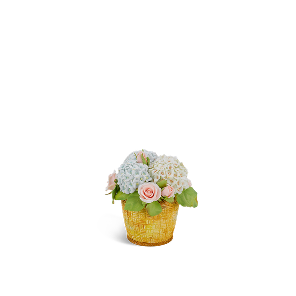 Chậu 10 cm + Cẩm Tú Cầu