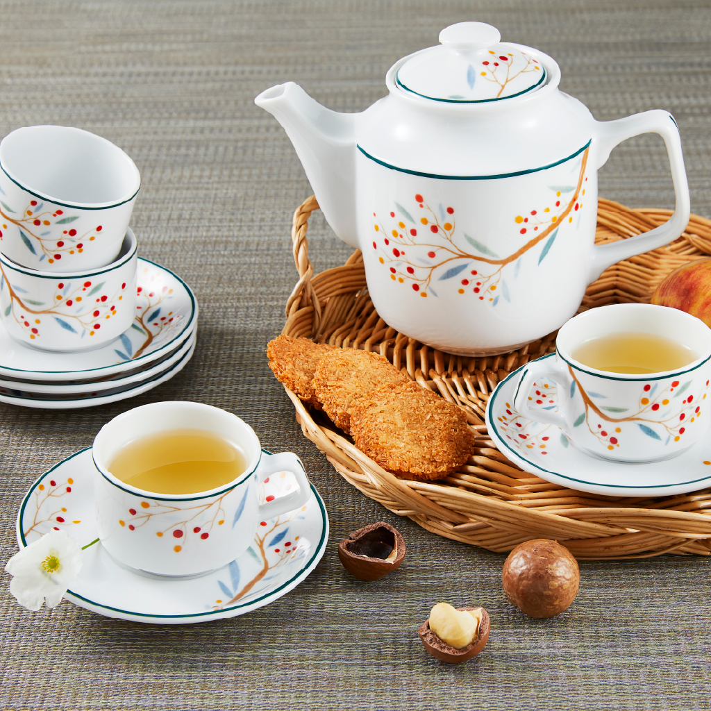 Bộ trà 0.7 L - Jasmine - Quả Đầu Mùa