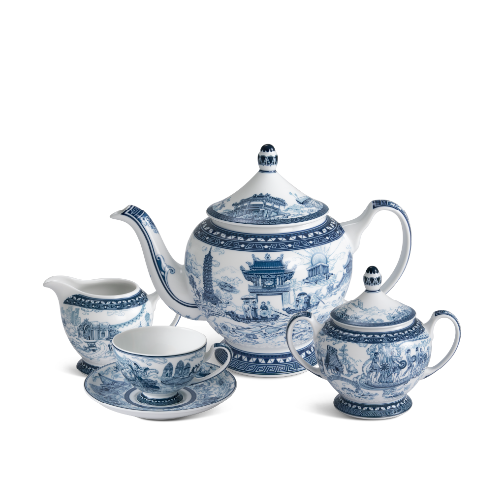 Bộ trà 1.3 L - Hoàng Cung - Nam Quốc