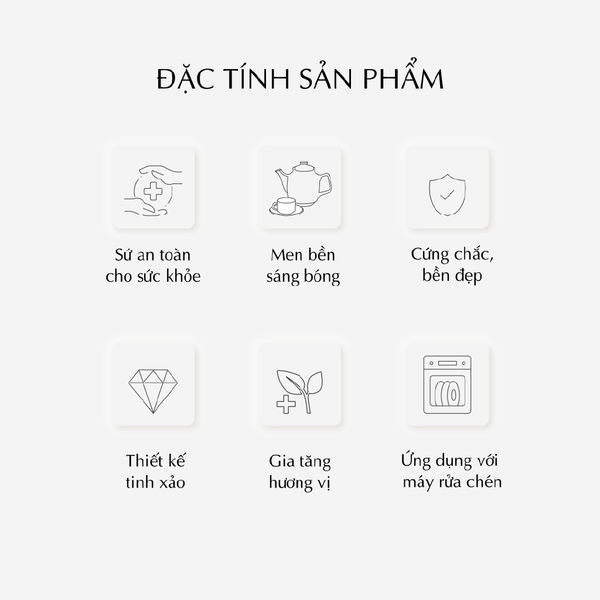 Bộ trà 0.5 L - Camellia - Văn Lang