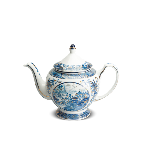  Bình trà + nắp - Hoàng Cung - Hồn Việt vàng 