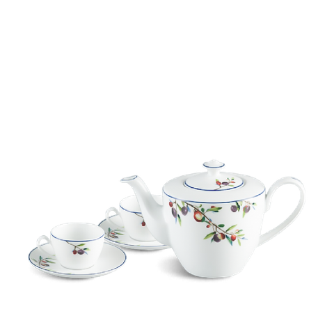  Bộ trà 0.65 L - Daisy - Quả ôliu 