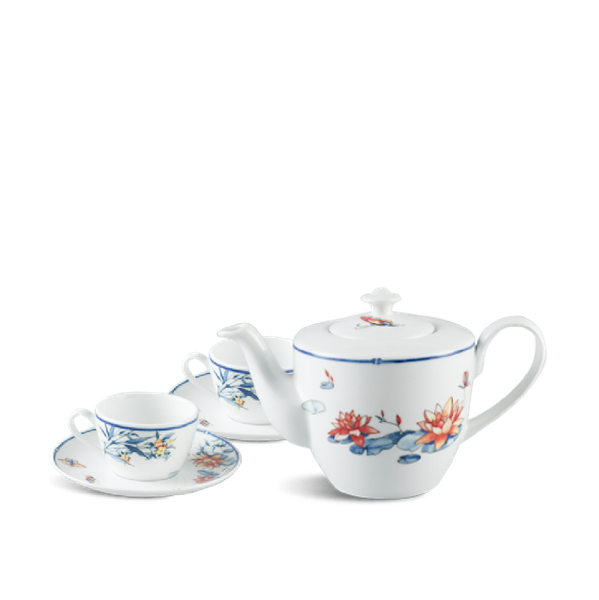 Bộ trà 0.65 L - Daisy - Sen Hồng