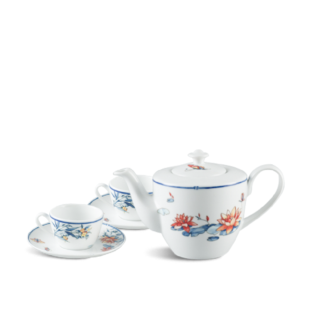 Bộ trà 0.65 L - Daisy - Sen Hồng