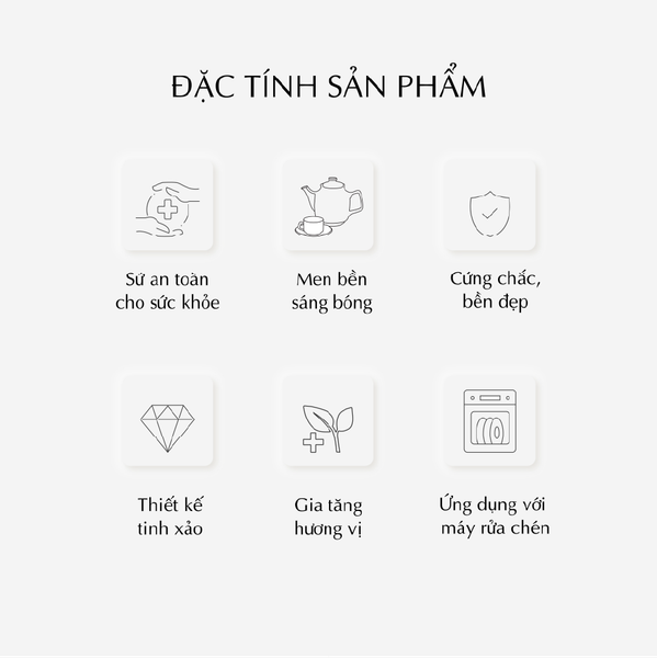 Bộ trà 0.65 L - Daisy - Sen Hồng