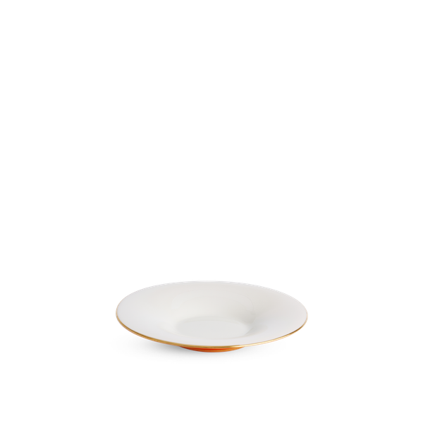 Dĩa lót 15.5 cm - Tulip Ngà - Màu Cam