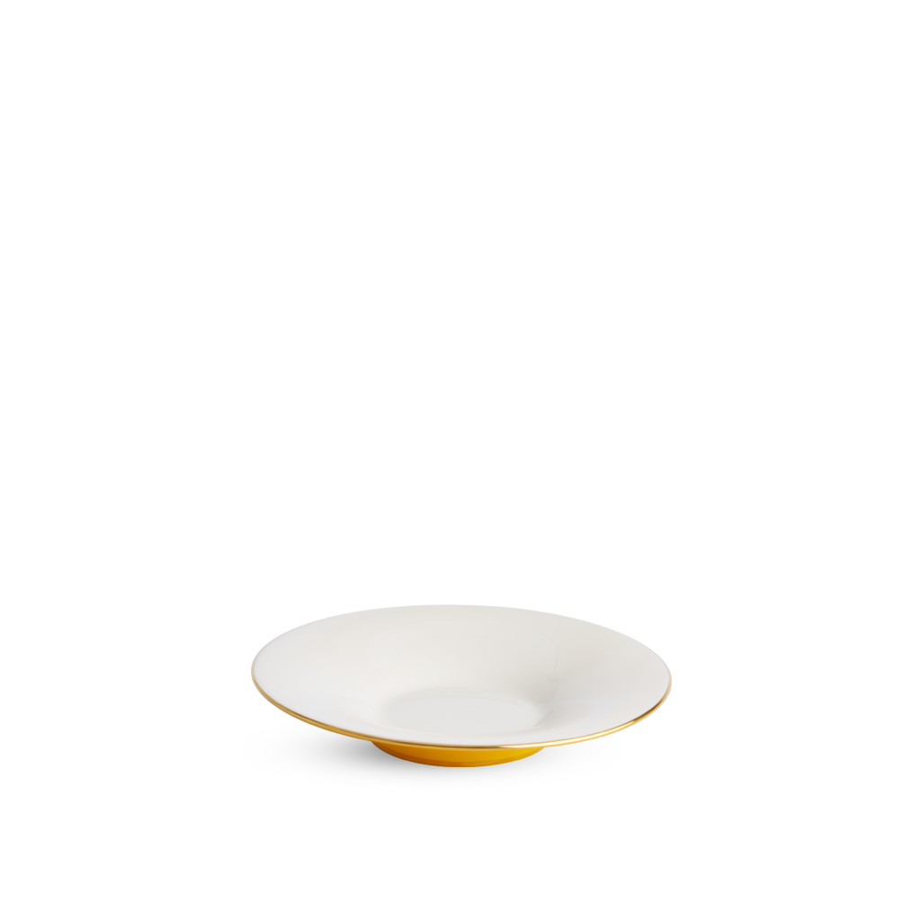 Dĩa lót 15.5 cm - Tulip Ngà - Màu Vàng