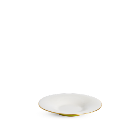  Dĩa lót 15.5 cm - Tulip Ngà - Xanh Non 