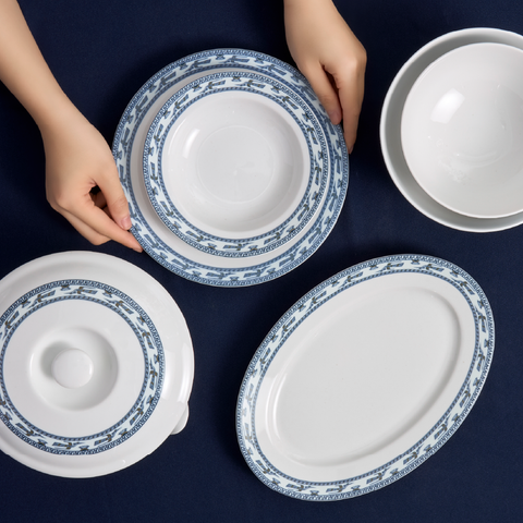  Bộ đồ ăn 9 sản phẩm - Jasmine - Chim Lạc 