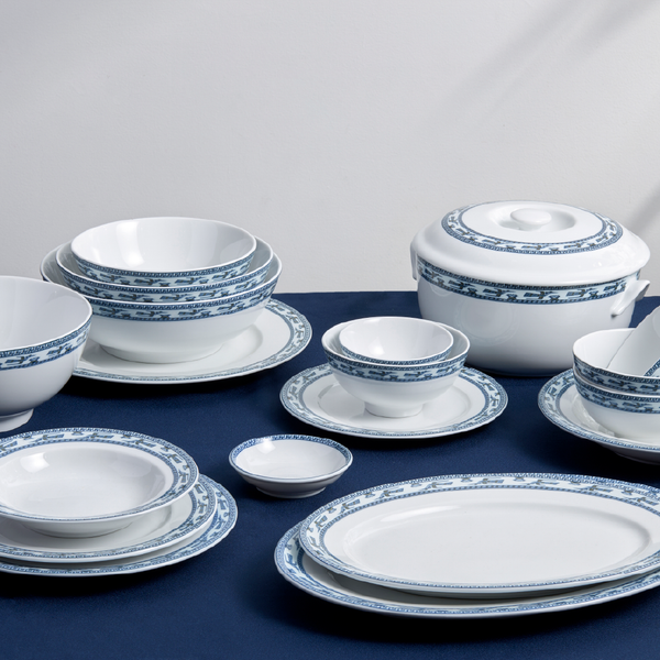 Bộ đồ ăn 09 sản phẩm - Jasmine - Chim Lạc