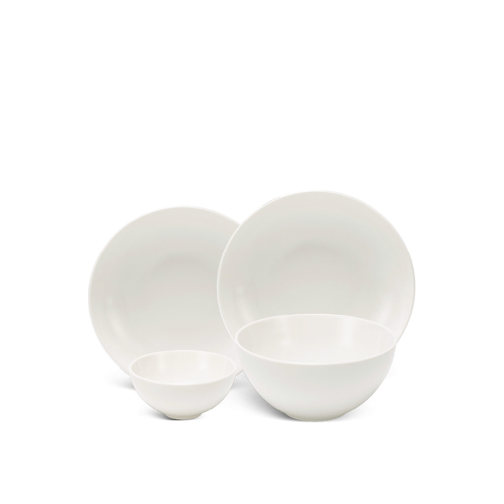 Bộ đồ ăn 09 sản phẩm - Timeless IFP - Trắng Ngà