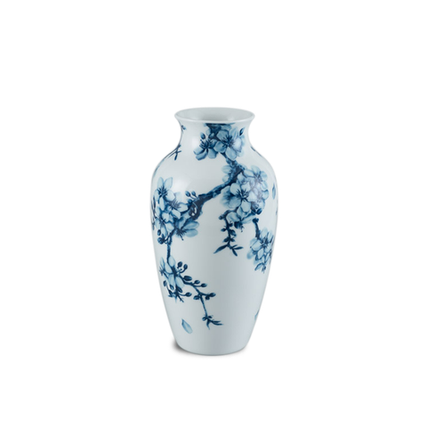  Bình hoa 27x14.5 cm - Bình hoa - Hoa Mai (Cobalt) 