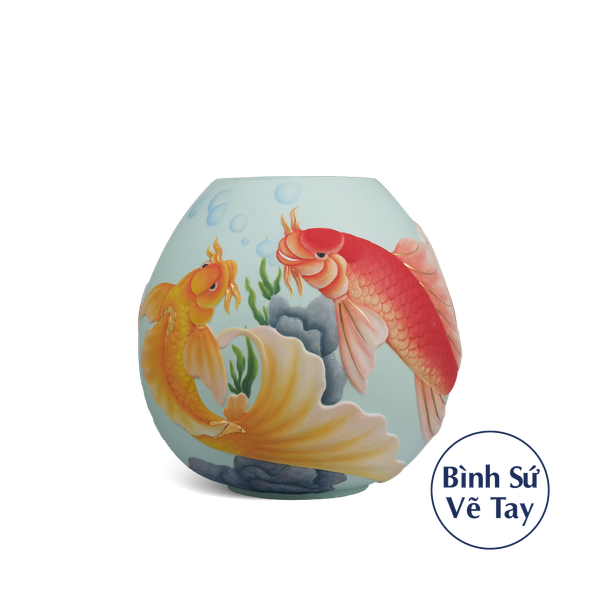 Bình hoa 30 cm - Cá Chép