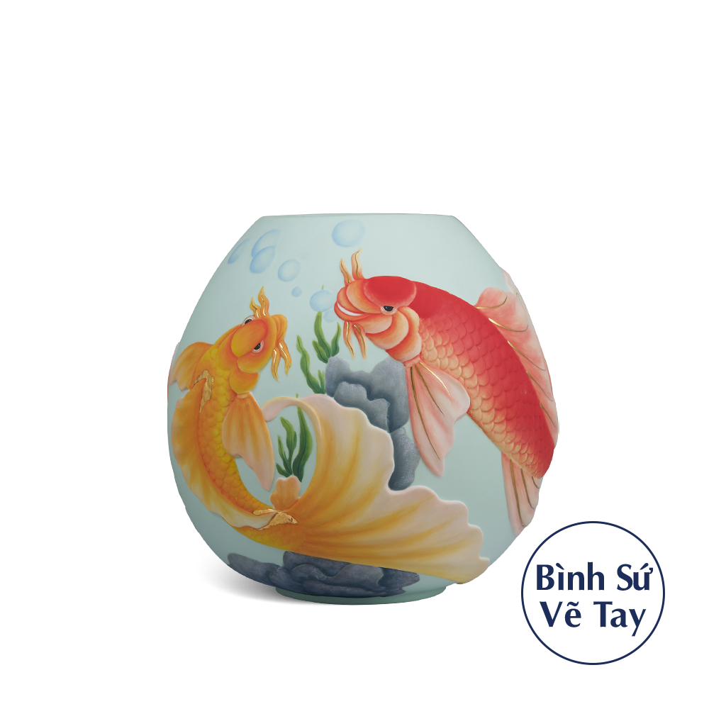 Bình hoa 30 cm - Cá Chép
