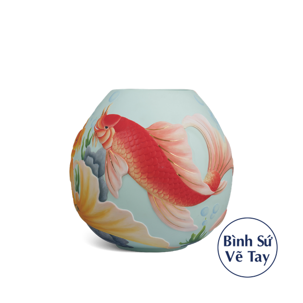 Bình hoa 30 cm - Cá Chép