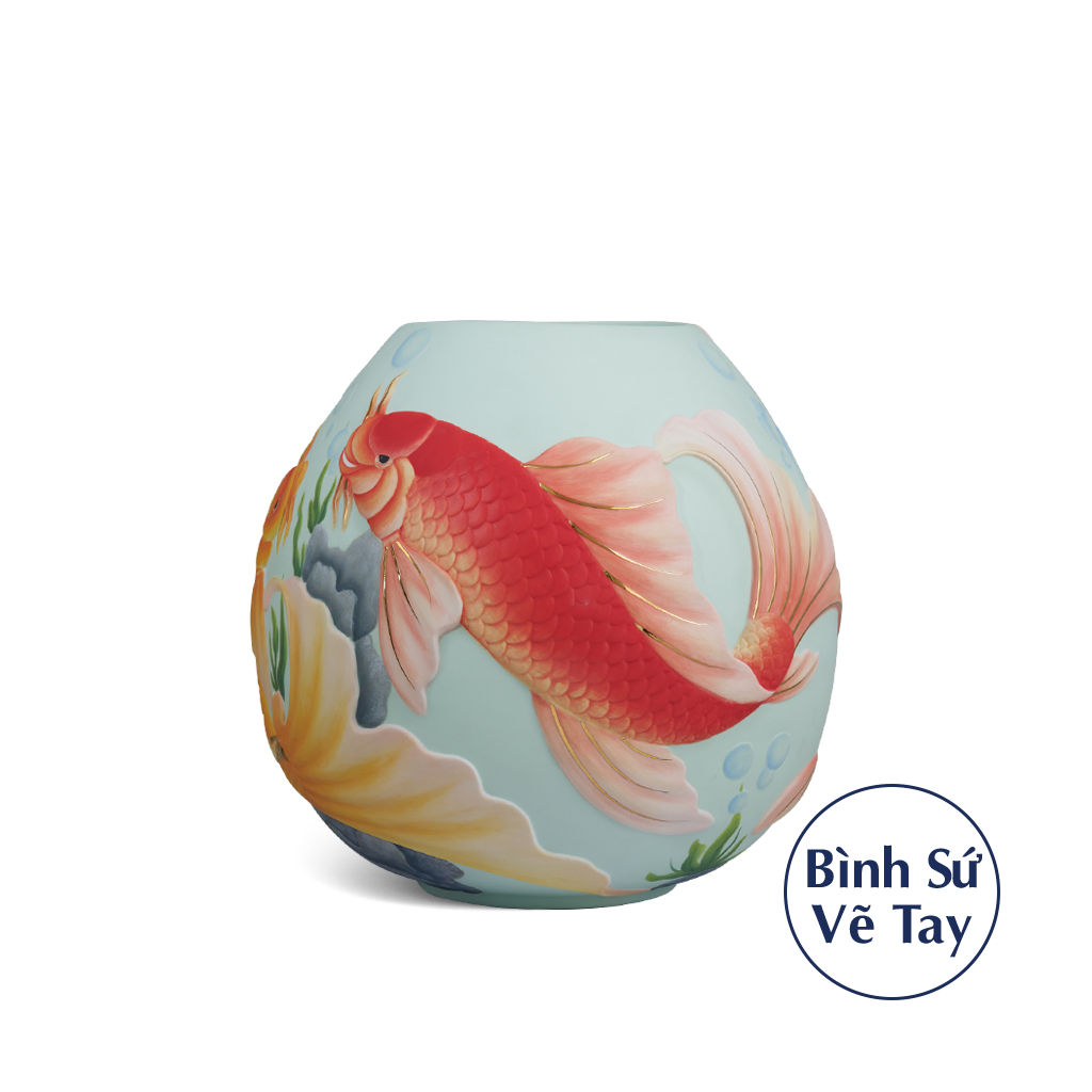 Bình hoa 30 cm - Cá Chép