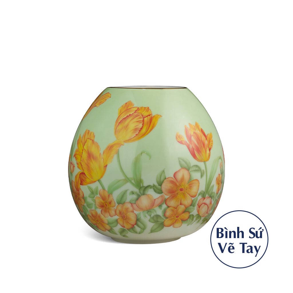 Bình hoa Tulip