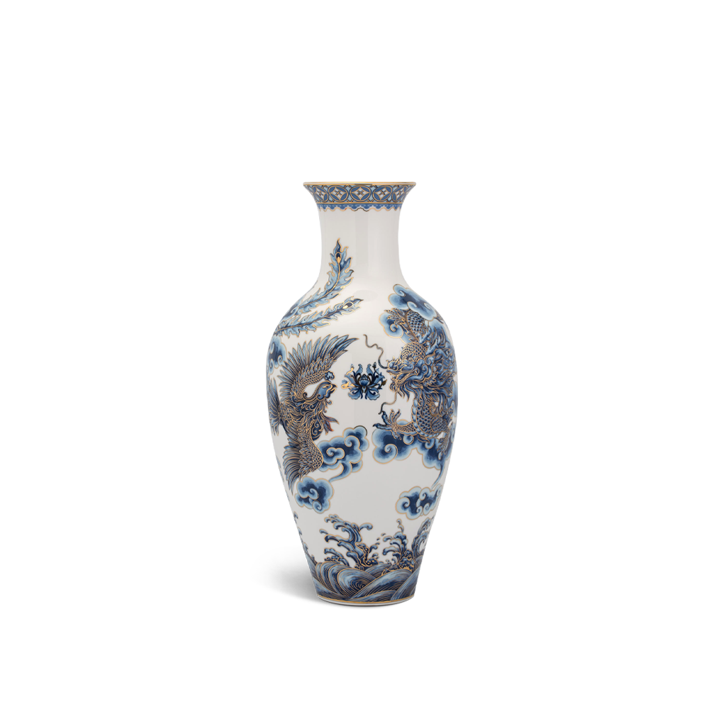 Bình hoa 30 cm - bình hoa - tứ linh