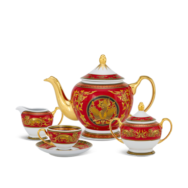 Bộ trà 1.3 L - Hoàng Cung - Sơn Hà