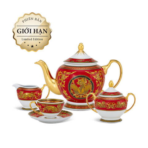  Bộ trà 1.3 L - Hoàng Cung - Sơn Hà 