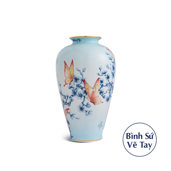 Bình hoa 40 cm - Bướm Đào