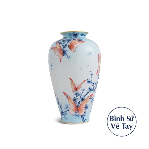 Bình hoa 40 cm - Bướm Đào