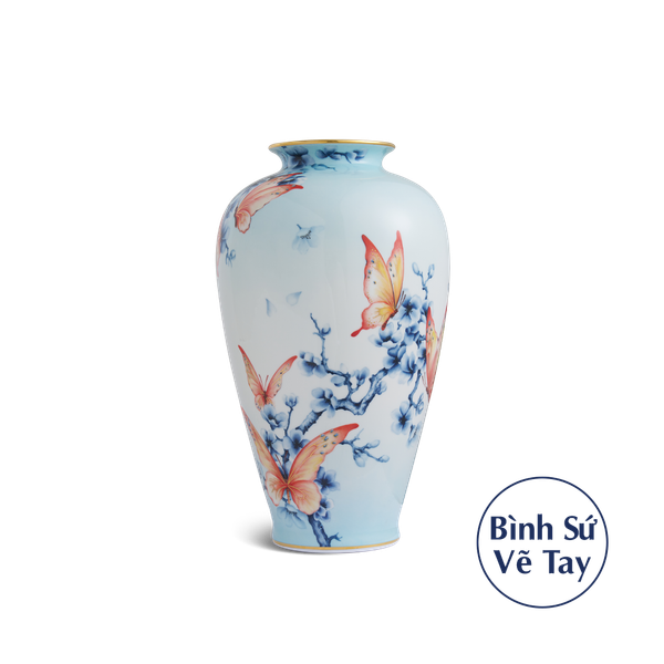 Bình hoa 40 cm - Bướm Đào