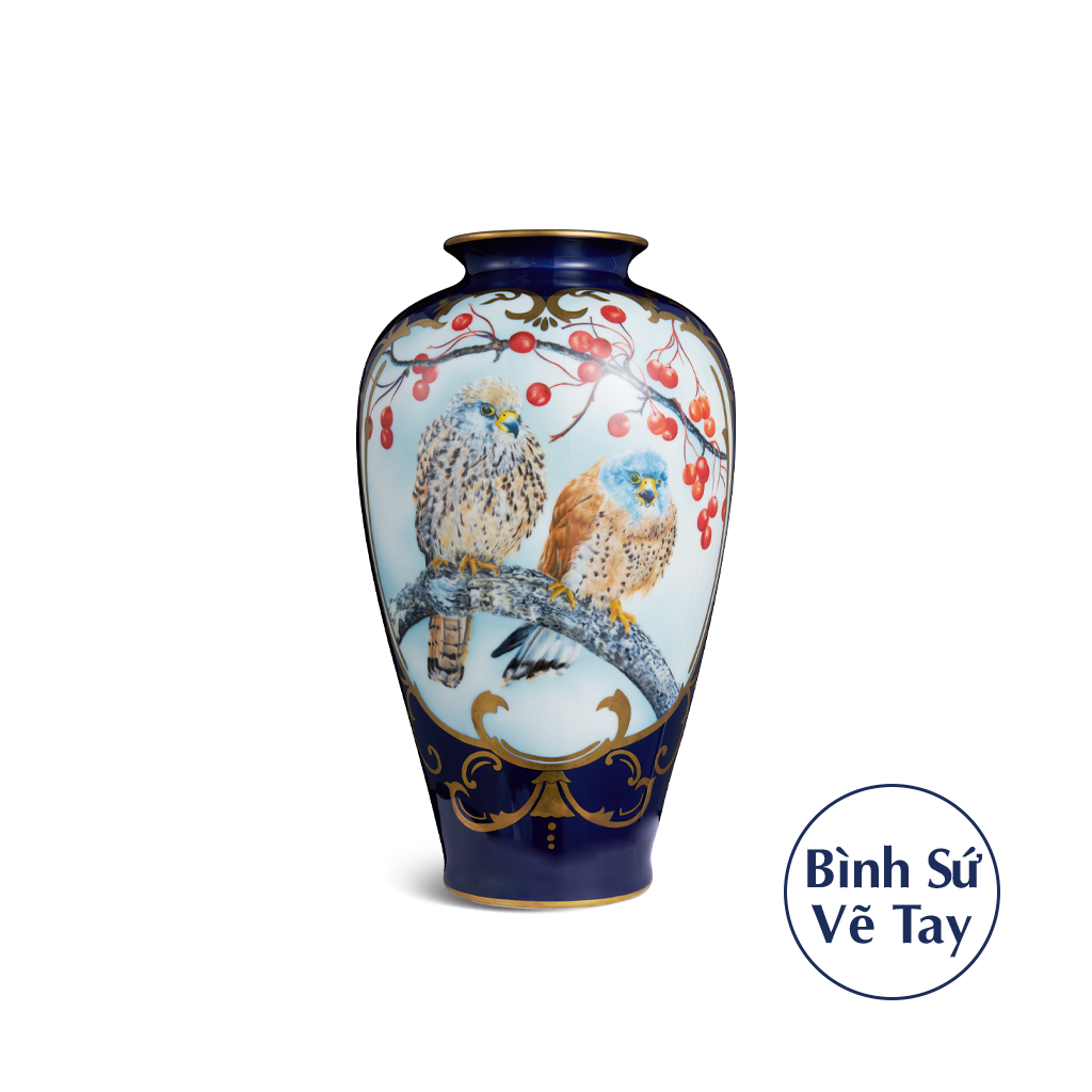 Bình hoa 40cm - Chim rừng