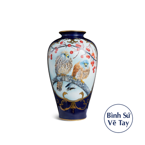 Bình hoa 40cm - Chim rừng 