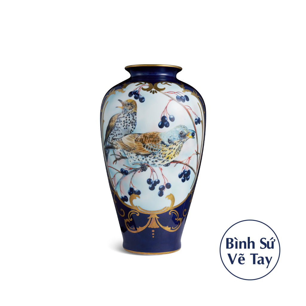 Bình hoa 40cm - Chim rừng
