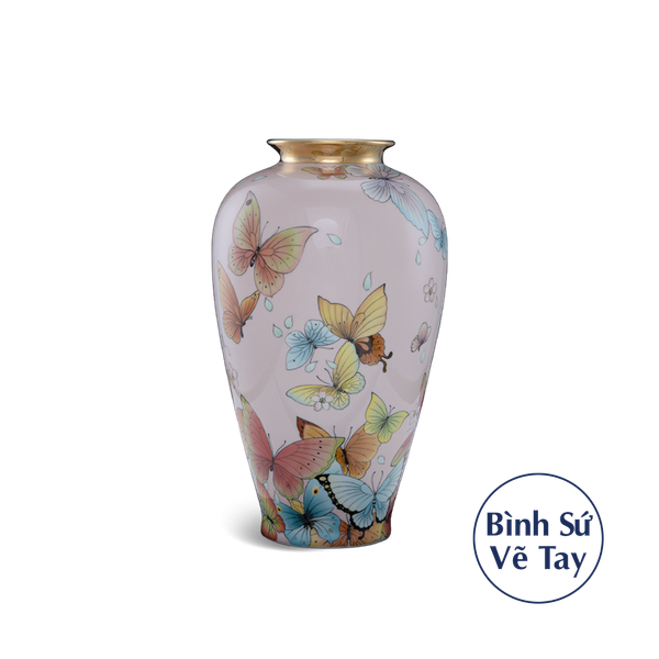 Bình hoa 40 cm - Bướm