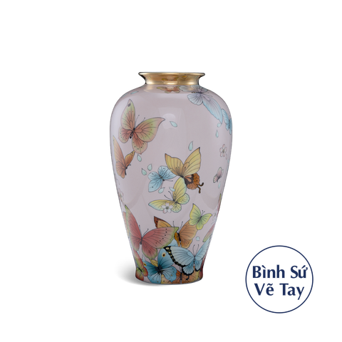  Bình hoa 40 cm - Bướm 