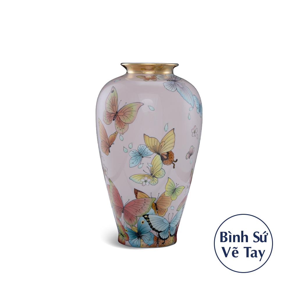 Bình hoa 40 cm - Bướm