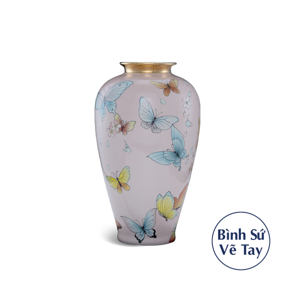 Bình hoa 40 cm - Bướm