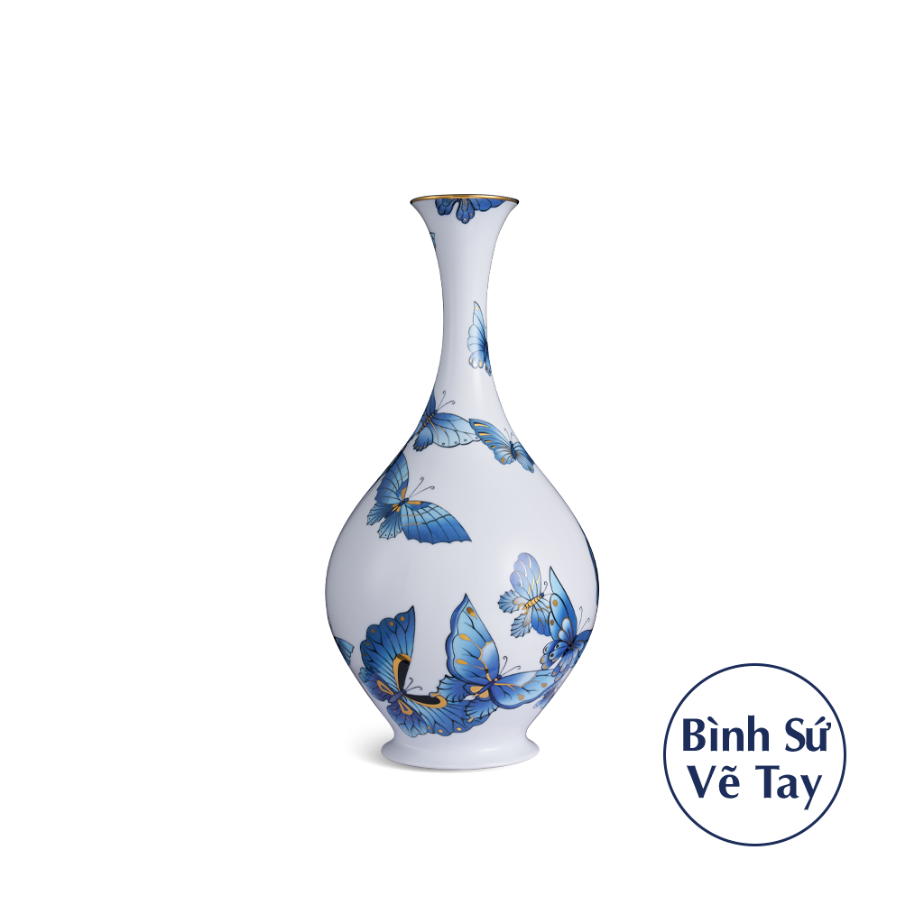 Bình hoa 40 cm - Bướm Lượn