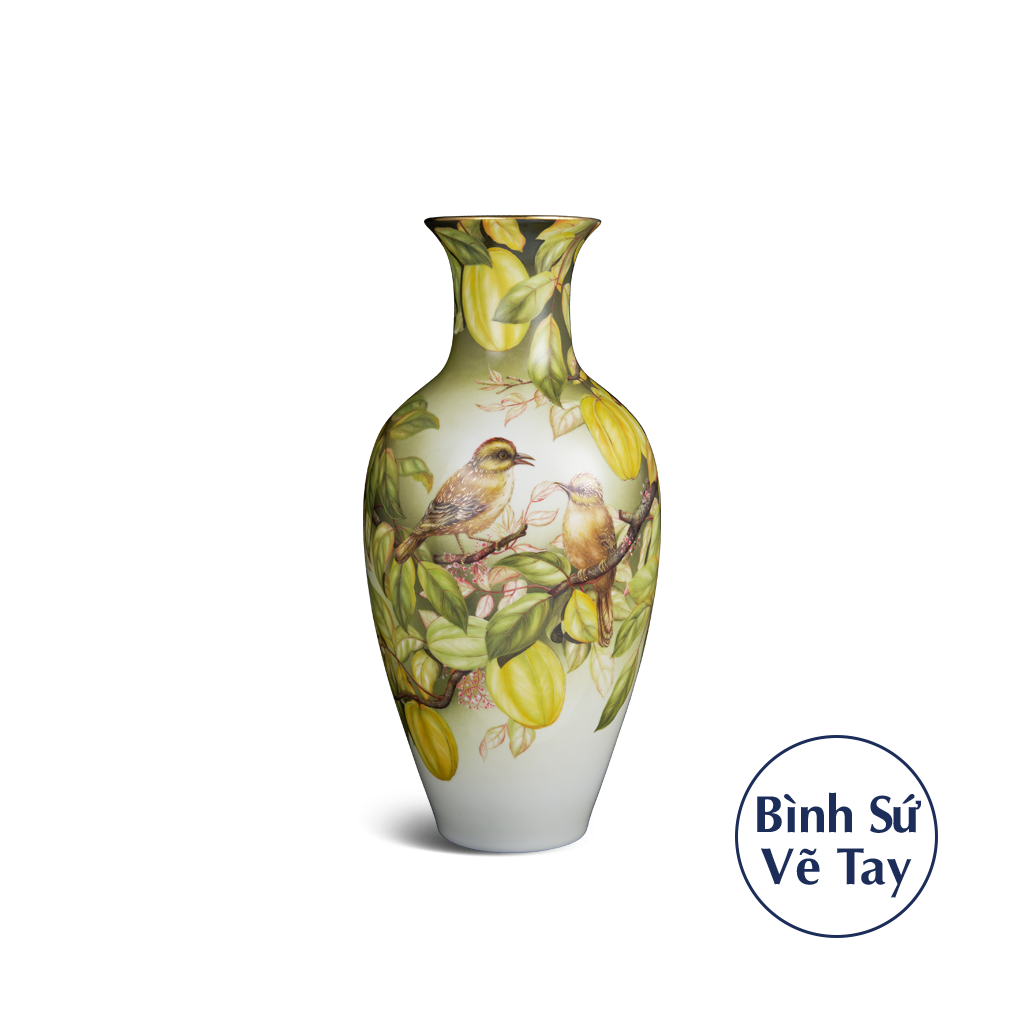 Bình hoa 40 cm - Chim và Khế