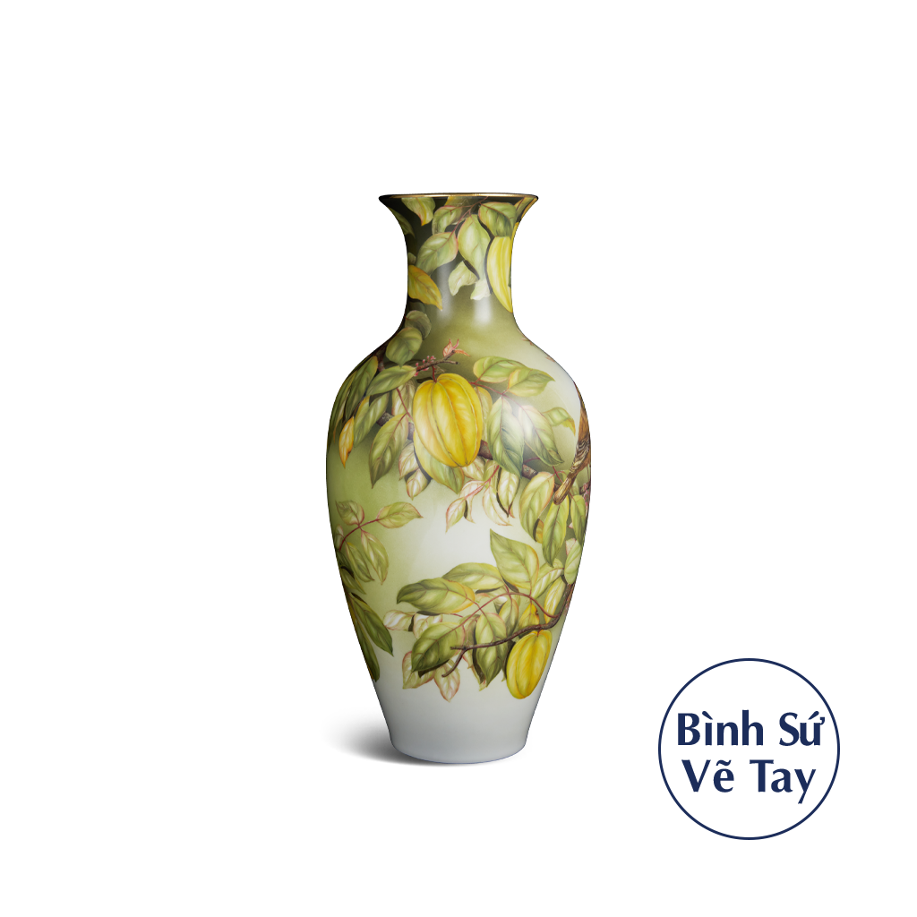 Bình hoa 40 cm - Chim và Khế