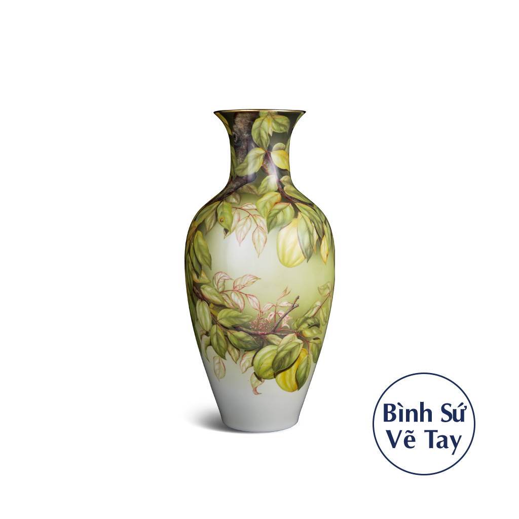 Bình hoa 40 cm - Chim và Khế