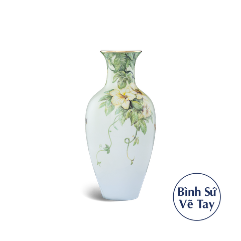  Bình hoa 40 cm - Chim & Trái Gấc 