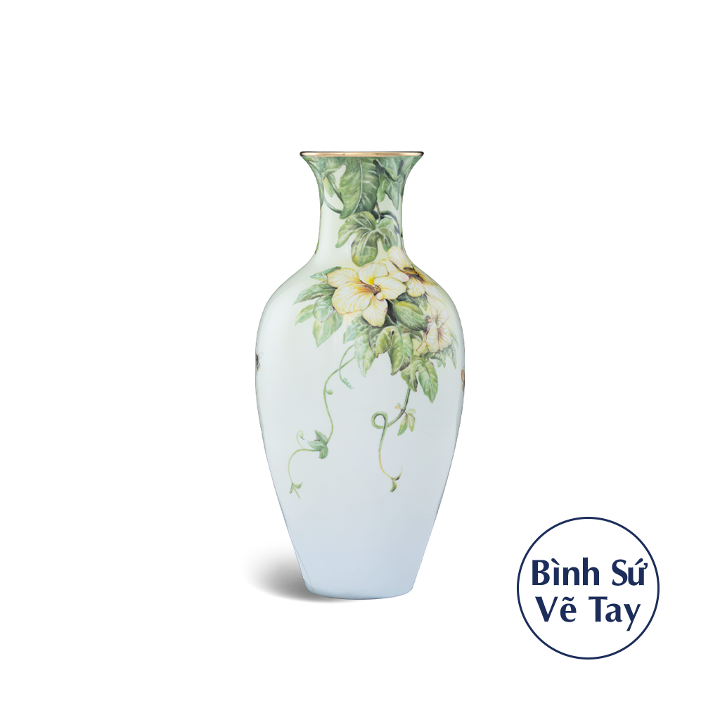 Bình hoa 40 cm - Chim & Trái Gấc