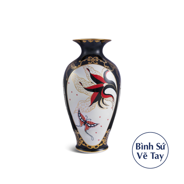Bình hoa - Bướm