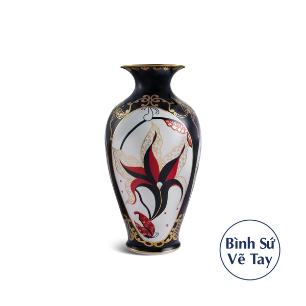 Bình hoa - Bướm