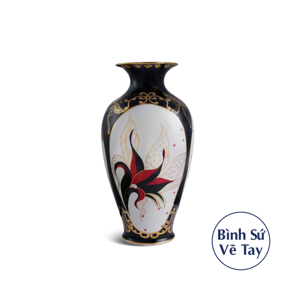 Bình hoa - Bướm