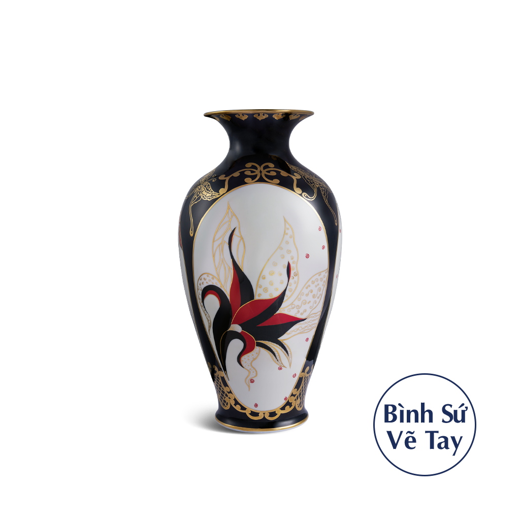 Bình hoa - Bướm